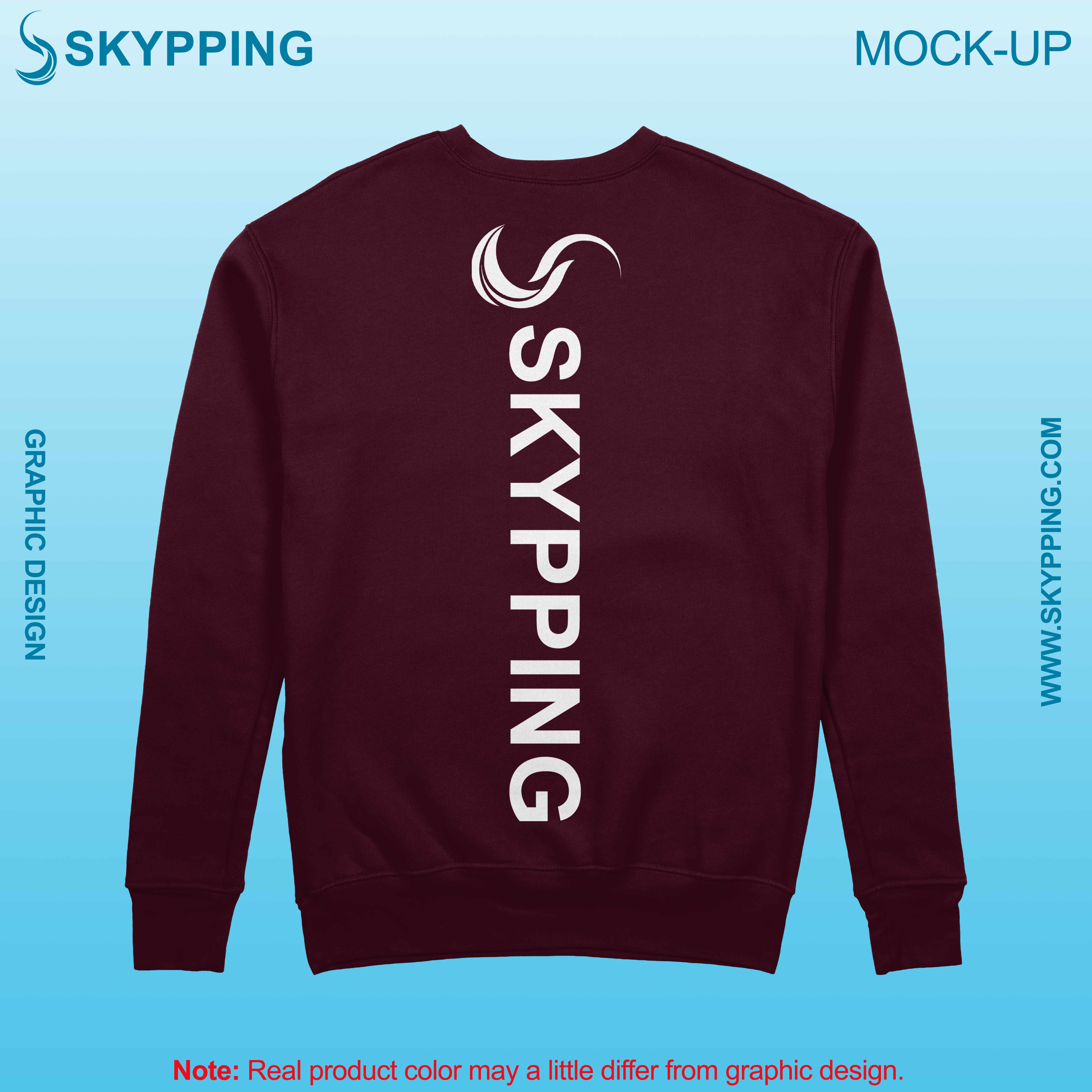 Sweatshirt with set-in style sleeve